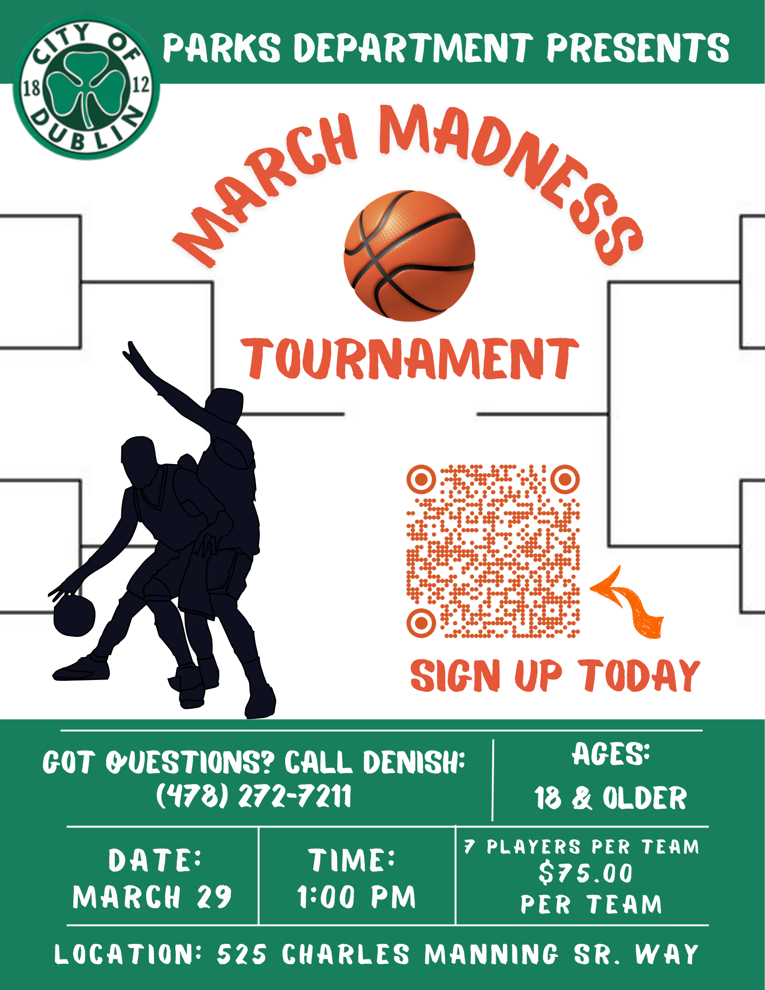 Basketball Tournament Announcement